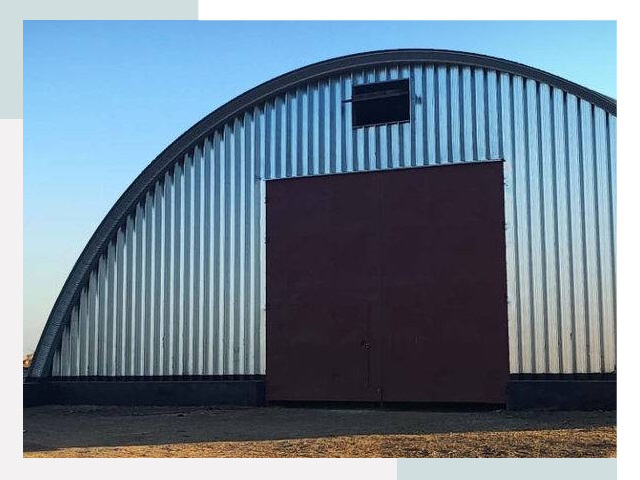 Бескаркасные ангары в Армавире