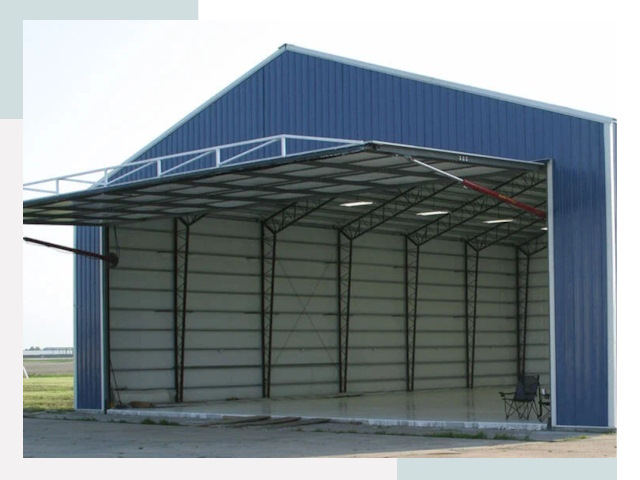 Прямо стенные ангары в Армавире