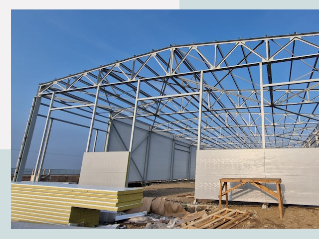 Утепленные ангары в Армавир от 608 руб. за м²