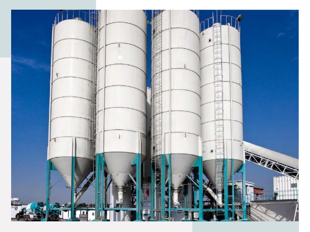 Строительство цементных силосов в Армавире