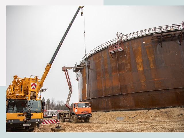 Монтаж резервуаров в Армавире от 608 руб. за м³