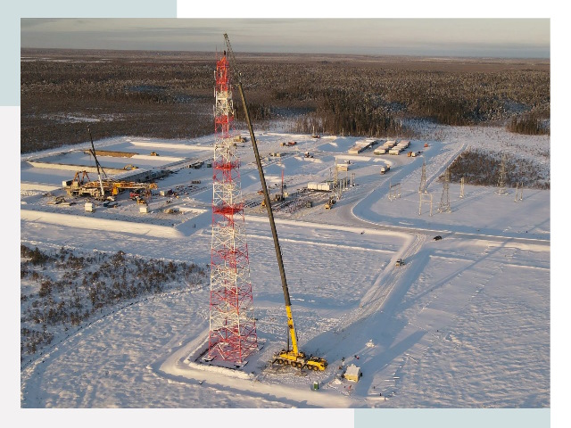 Мачты связи в Армавире