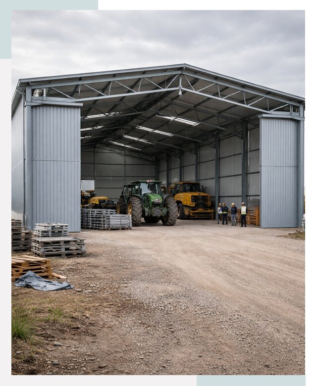 Ангары для сельхозтехники в Армавире от 20262 р. | СтальСтрой-Рмв