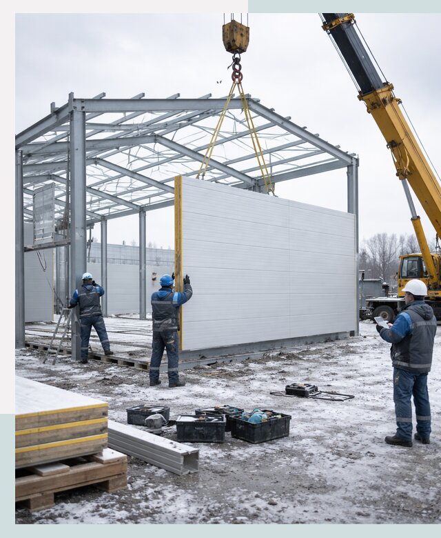 Строительство холодильных складов под ключ в Армавире