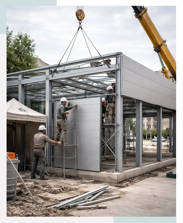 СтальСтрой-Рмв: торговый павильон под ключ в Армавире от 35459 р.